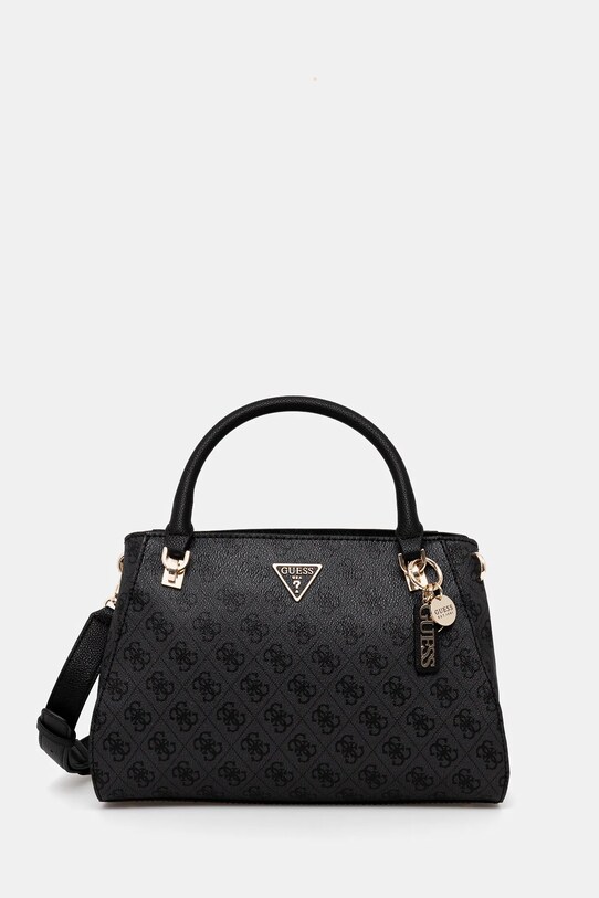 Τσάντα Guess NOELLE απομίμηση λείου δέρματος γκρί HWBG78.79070