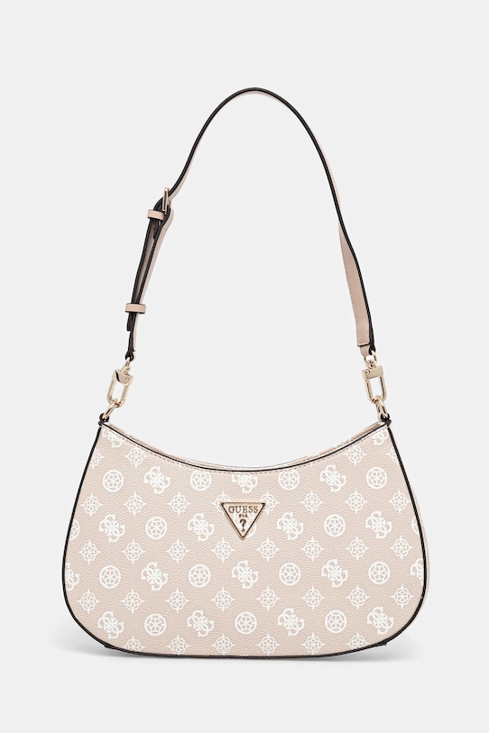 Guess torebka NOELLE nie mieści A4 beżowy HWPG78.79180