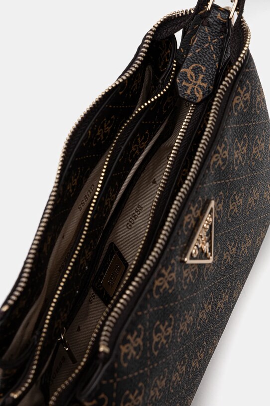 Τσάντα Guess NOELLE HWQL78.79120 καφέ