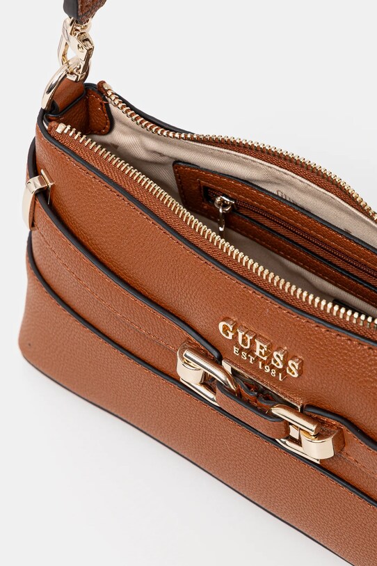 Guess kézitáska SILVYE barna HWBG95.27170