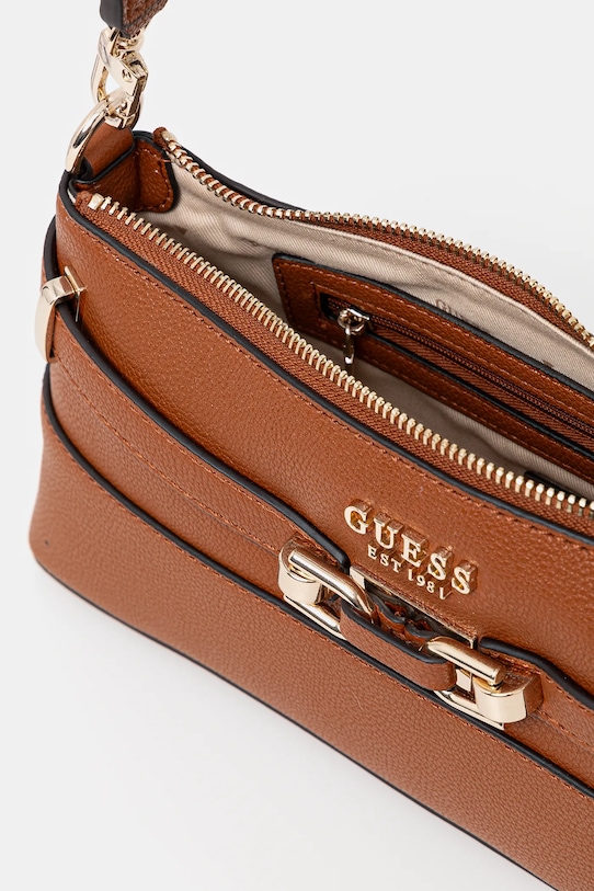 Guess kézitáska SILVYE barna HWBG95.27170