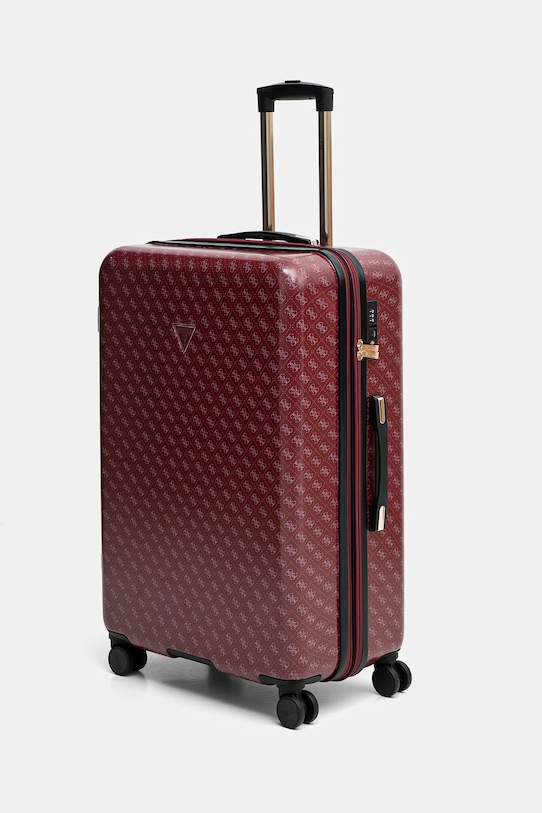 Guess walizka JESCO 77x51x29 cm TWE838.99880 bordowy SS25