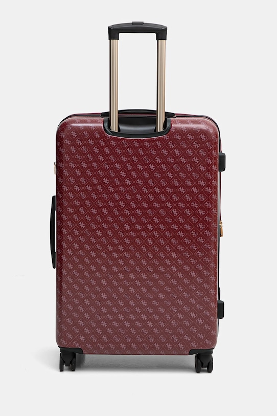 Akcesoria Guess walizka JESCO 77x51x29 cm TWE838.99880 bordowy