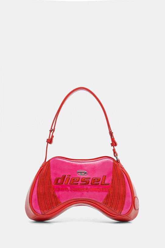 Diesel poseta PLAY PLAY SHOULDER cross bodyb nu incape in A4 roz X10201.P8071
