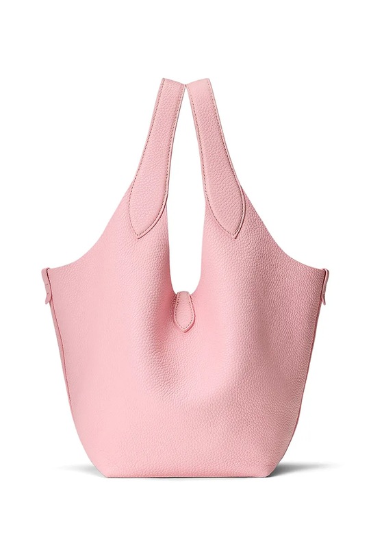 Polo Ralph Lauren leather handbag Tote 428938031 pink SS25
