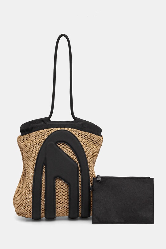 Diesel kézitáska CAGE-D CAGE-D TOTE M shopping szintetikus bőr bézs X10169.P8069