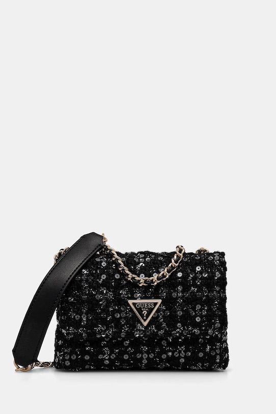Сумочка Guess GIULLY аплікація чорний HWBB87.48740