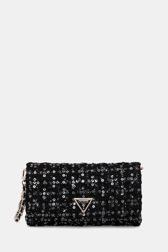 Сумка с шерстью Guess GIULLY аппликация чёрный HWBB87.48750