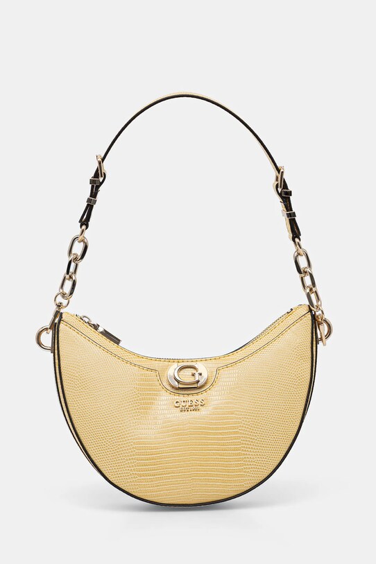 Τσάντα Guess ORLINA απομίμηση λείου δέρματος κίτρινο HWKG95.31180