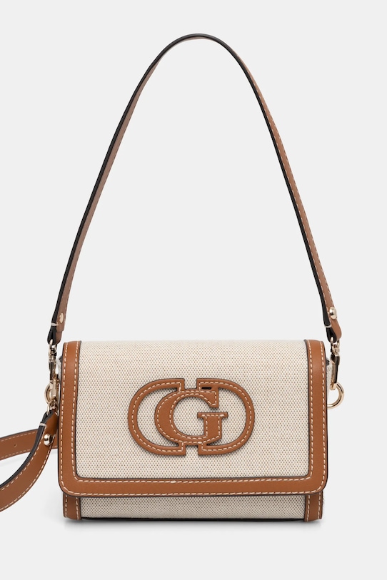 Kabelka Guess SEBINA vzorovaný béžová HWAG95.24190