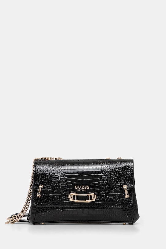 Guess geantă SILVYE uni negru HWCG95.27210
