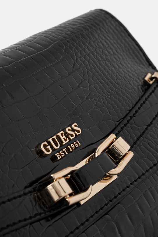 Guess geantă SILVYE negru HWCG95.27210