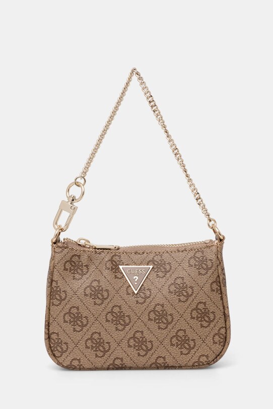 Τσάντα Guess ORLINA απομίμηση λείου δέρματος μπεζ PW7504.P5180