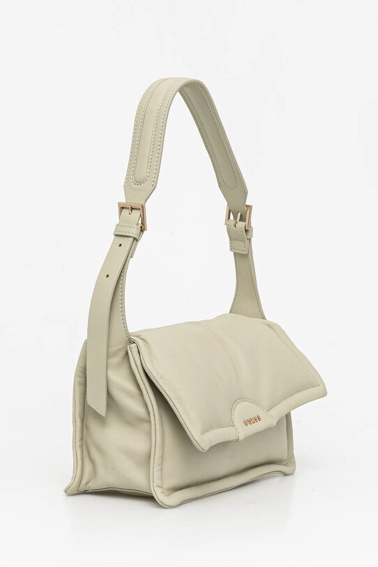 Guess torebka skórzana EVA HWSTPF.L5116 zielony SS25