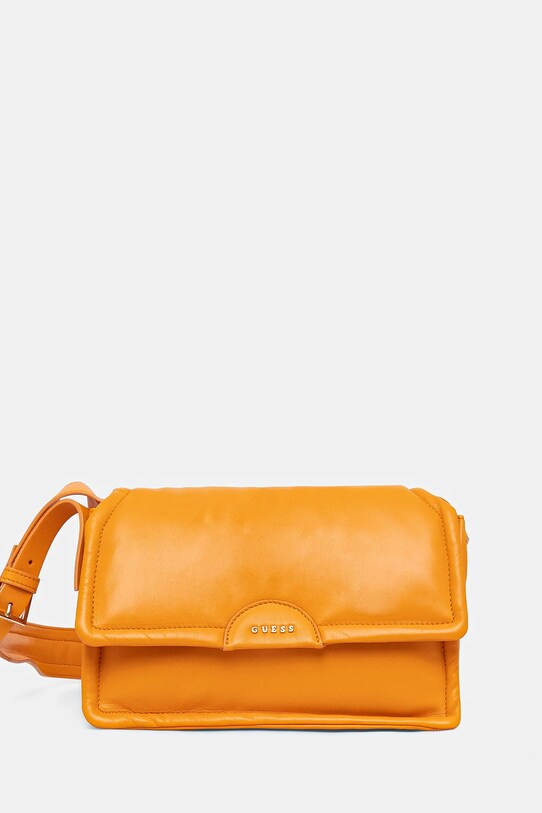 Guess torebka skórzana EVA skóra licowa pomarańczowy HWSTPF.L5116