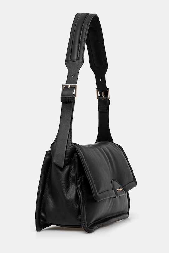 Kožená kabelka Guess EVA HWSTPF.L5116 čierna SS25