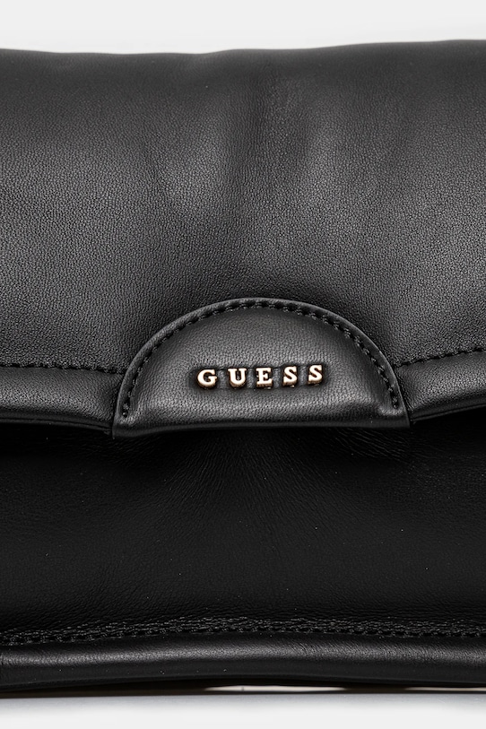 Kožená kabelka Guess EVA čierna HWSTPF.L5116