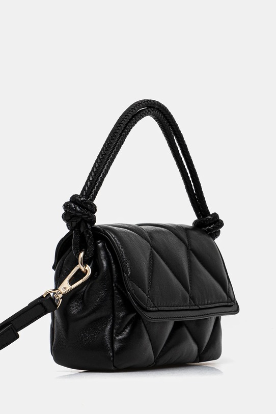 Kožená kabelka Guess CORINNE HWCRNN.L5116 černá SS25