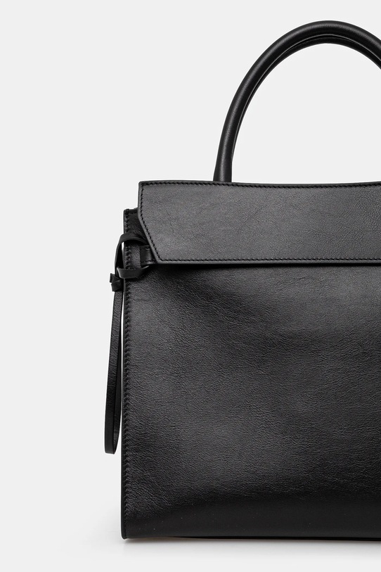 Akcesoria Guess torebka skórzana BIANCA HWBIAA.L5117 czarny