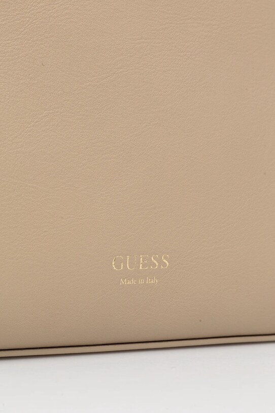 Δερμάτινη τσάντα Guess FLORENCE μπεζ HWFLNC.L5165