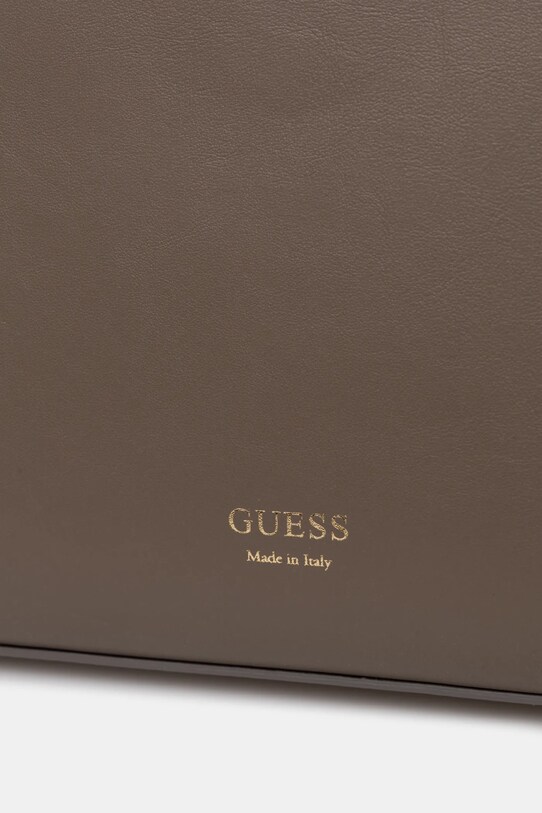 Шкіряна сумочка Guess FLORENCE бежевий HWFLNC.L5165