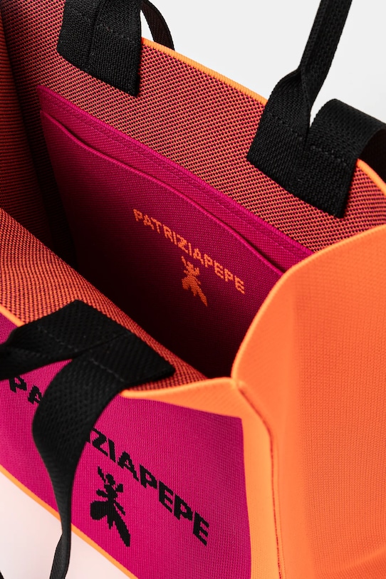 Τσάντα Patrizia Pepe 2B0121.K264 πορτοκαλί