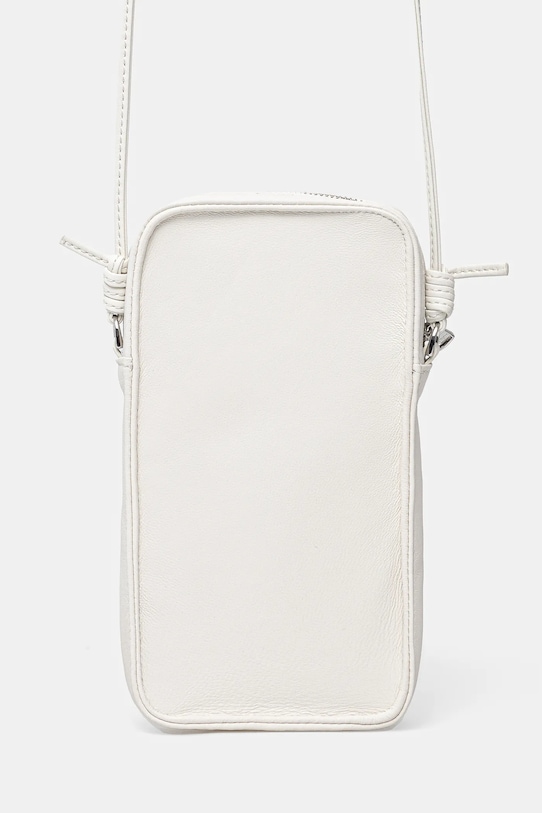 Αξεσουάρ Δερμάτινο τσαντάκι τηλεφώνου Patrizia Pepe 2Q0008.L113 λευκό