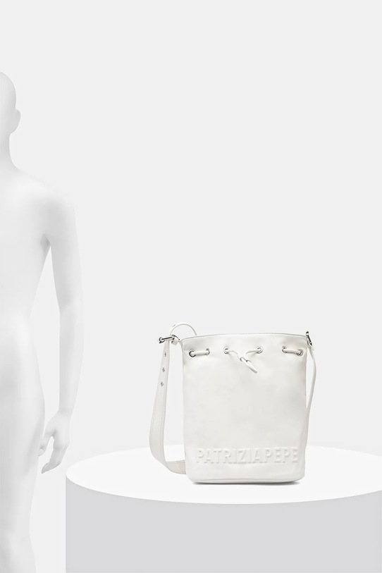 Patrizia Pepe borsa a mano in pelle 2B0129.L113 bianco