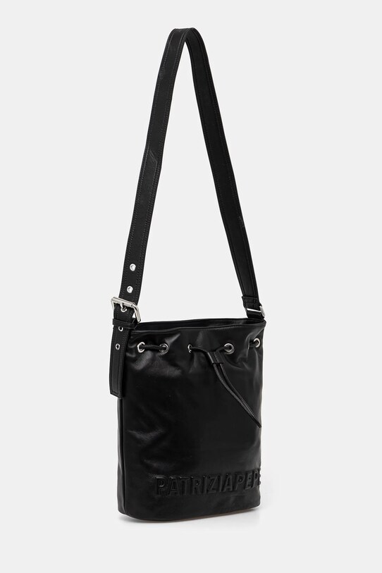 Patrizia Pepe poseta de piele 2B0129.L113 negru SS25