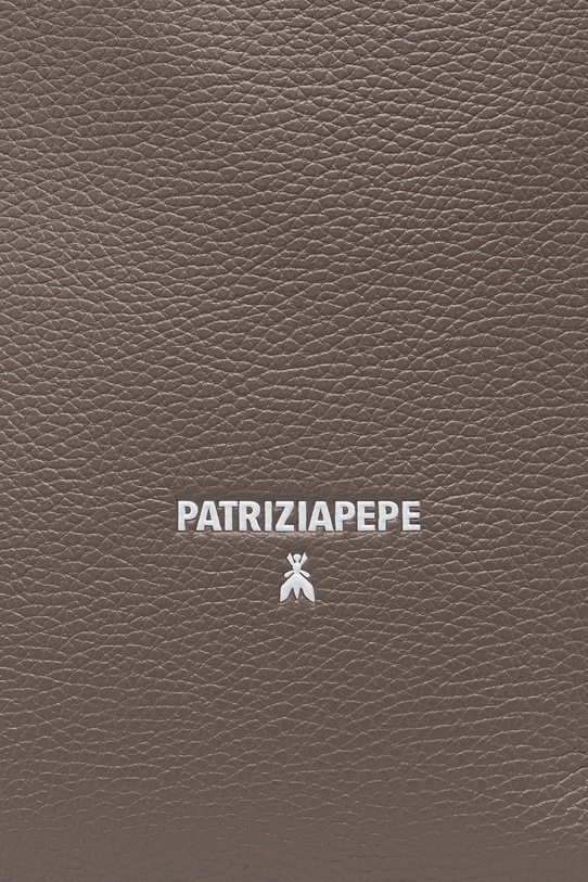 Akcesoria Patrizia Pepe torebka skórzana 2B0130.L148 brązowy