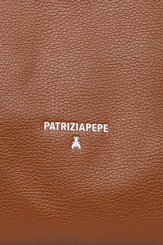 Patrizia Pepe torebka skórzana brązowy 2B0130.L148