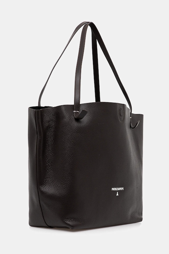 Patrizia Pepe torebka skórzana 2B0130.L148 brązowy AW25