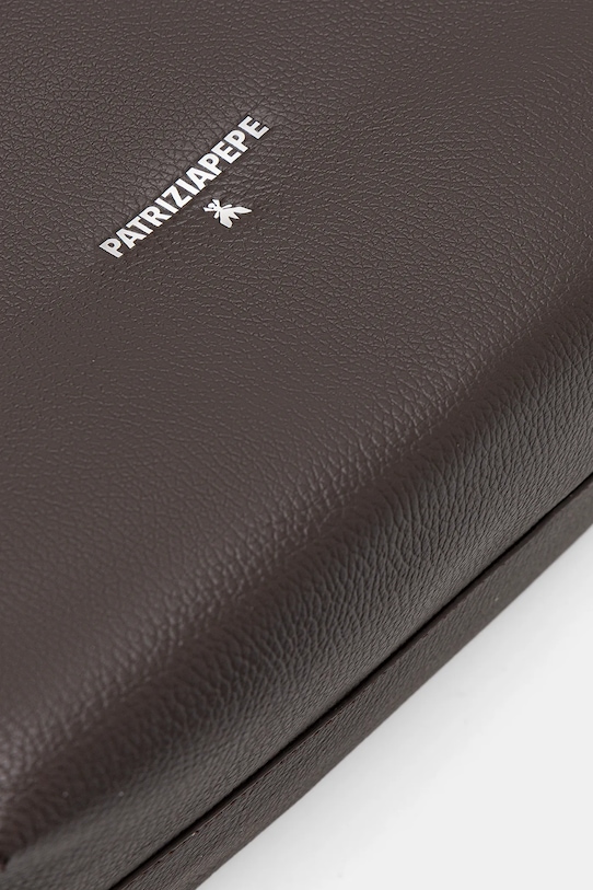 Patrizia Pepe torebka skórzana brązowy 2B0130.L148