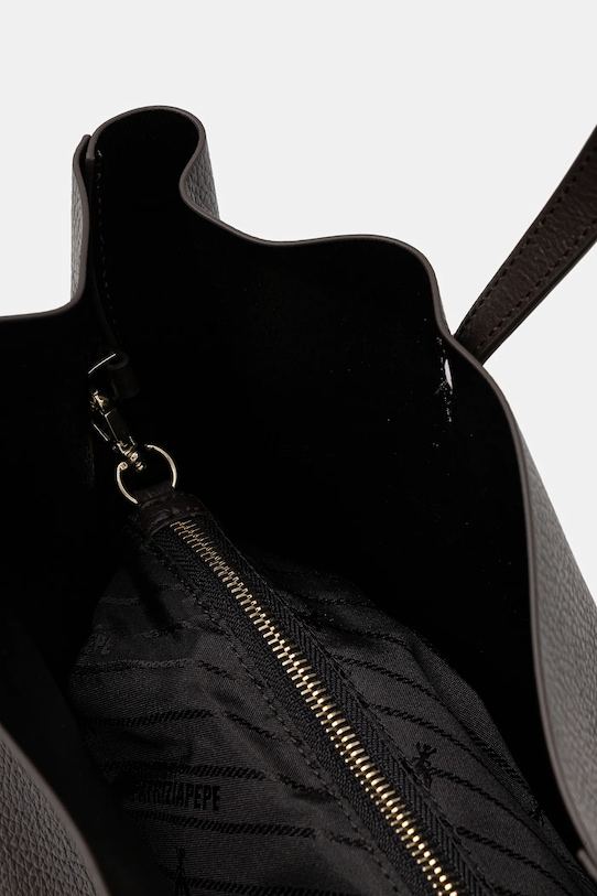 Patrizia Pepe torebka skórzana 2B0130.L148 brązowy