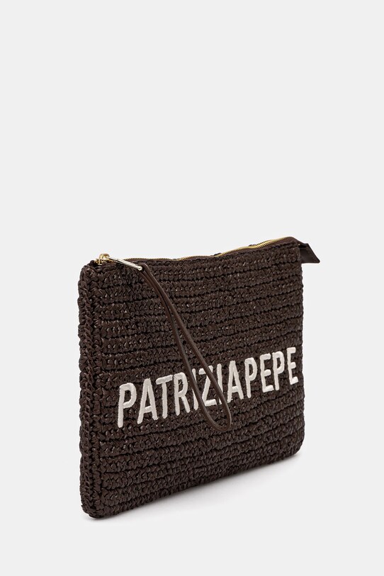 Клатч Patrizia Pepe 2B0134.V039 коричневий SS25