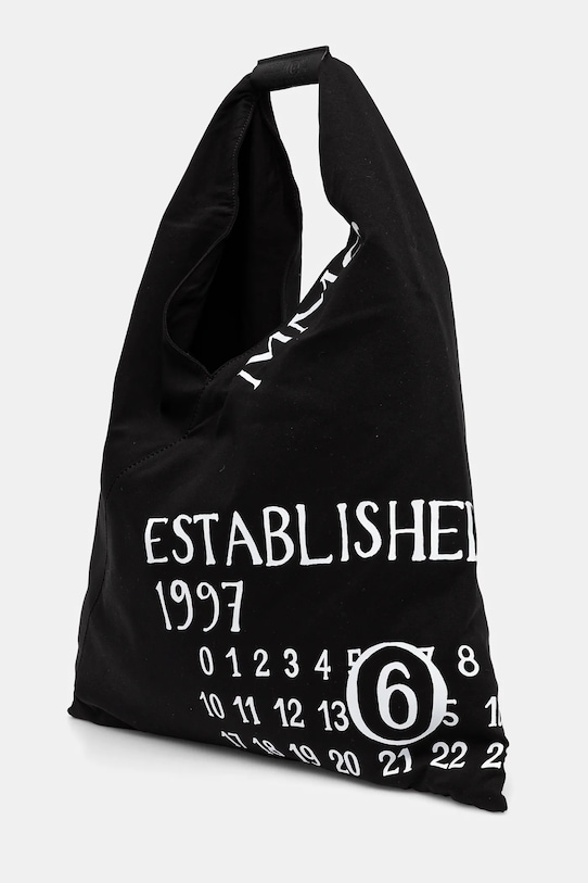 Бавовняна сумка MM6 Maison Margiela S54WD0039.P7260 чорний SS25