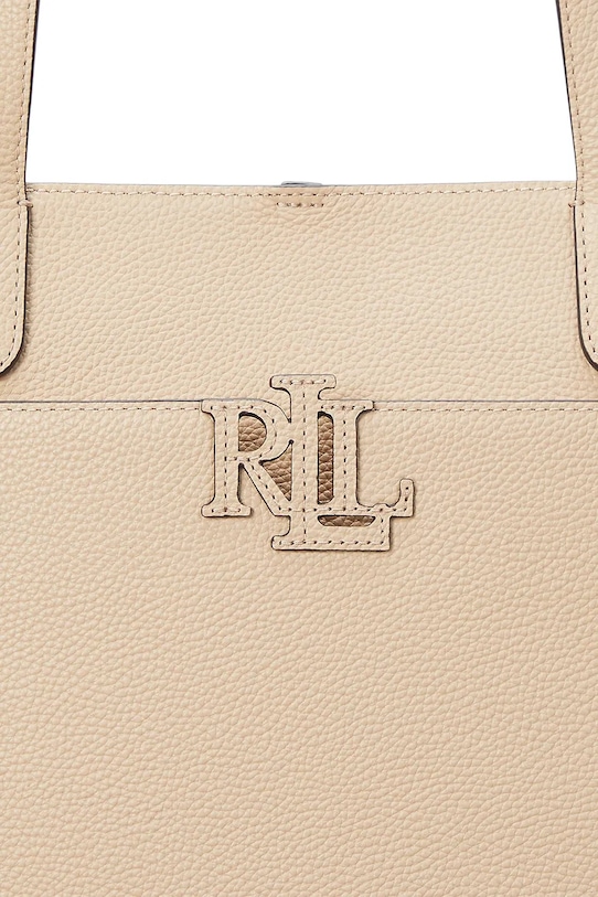 Lauren Ralph Lauren bőr táska 431960183 bézs