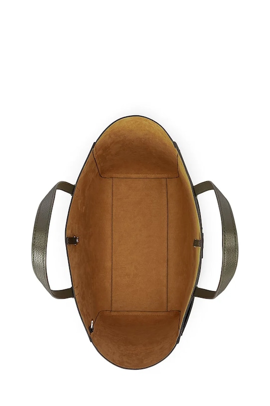 Kožená kabelka Lauren Ralph Lauren zelená 431960183