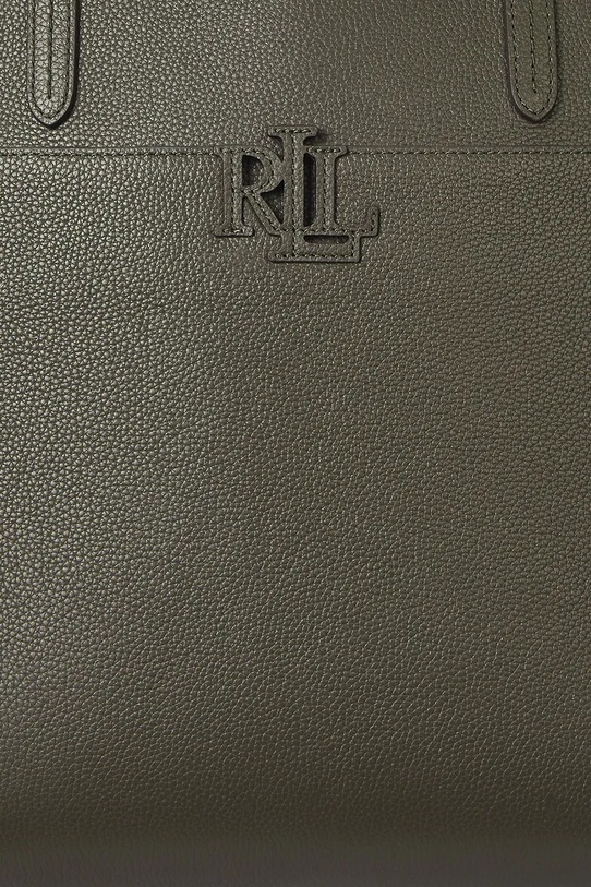 Кожаная сумочка Lauren Ralph Lauren 431960183 зелёный