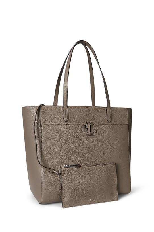 Кожаная сумочка Lauren Ralph Lauren 431960183 коричневый AW25