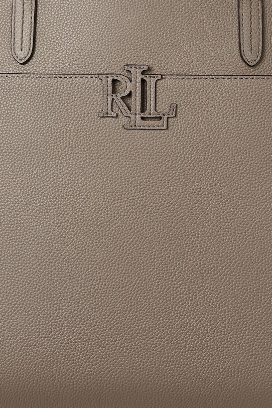 Kožená kabelka Lauren Ralph Lauren 431960183 hnedá