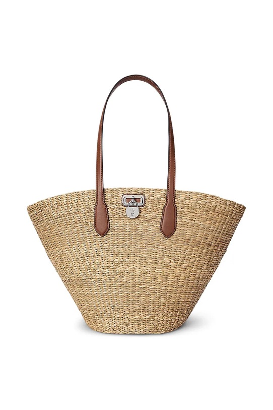 Lauren Ralph Lauren kézitáska sima bézs 431960443