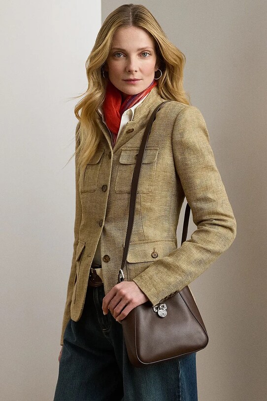 Lauren Ralph Lauren geantă de piele 431966750