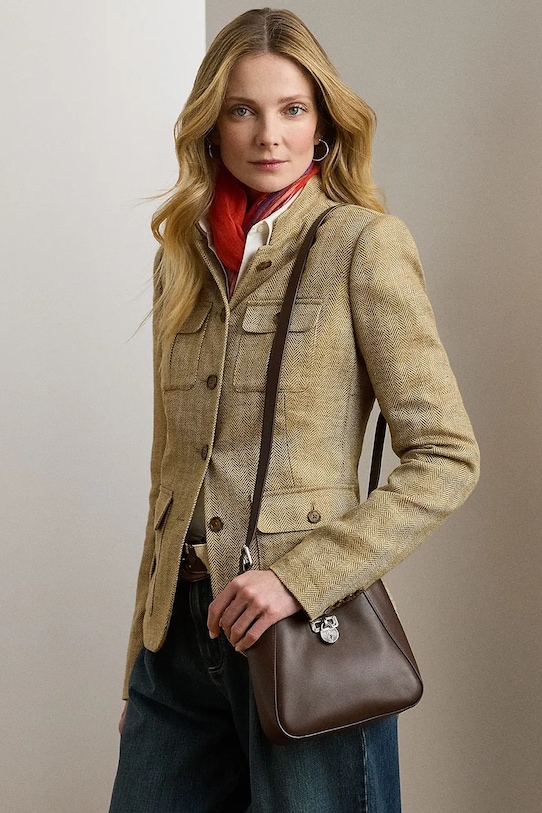 Lauren Ralph Lauren torebka skórzana 431966750