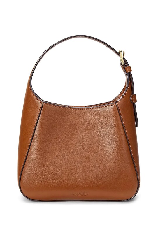 Kožená kabelka Lauren Ralph Lauren 431966750 hnedá SS25
