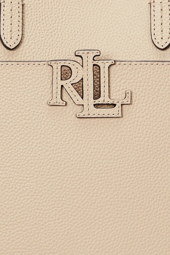 Lauren Ralph Lauren geantă de piele 431966760 bej