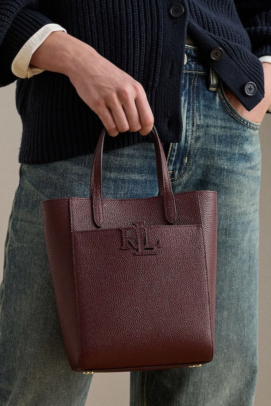 Lauren Ralph Lauren torebka skórzana 431966760