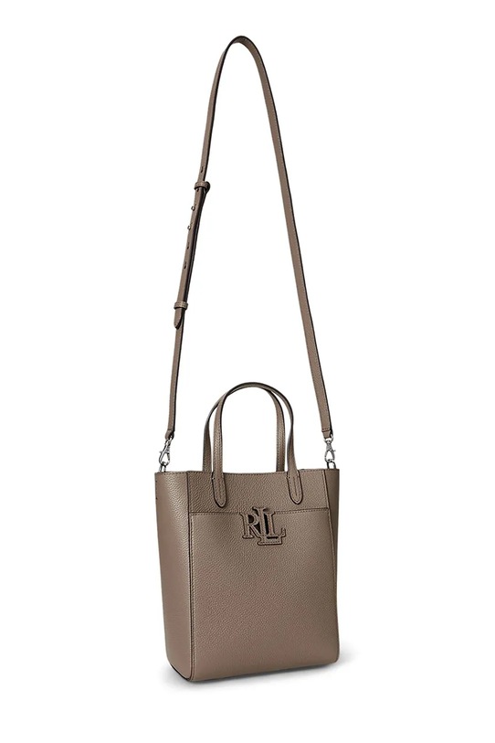 Kožená kabelka Lauren Ralph Lauren 431966760 hnedá AW25