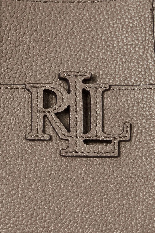 Kožená kabelka Lauren Ralph Lauren 431966760 hnedá
