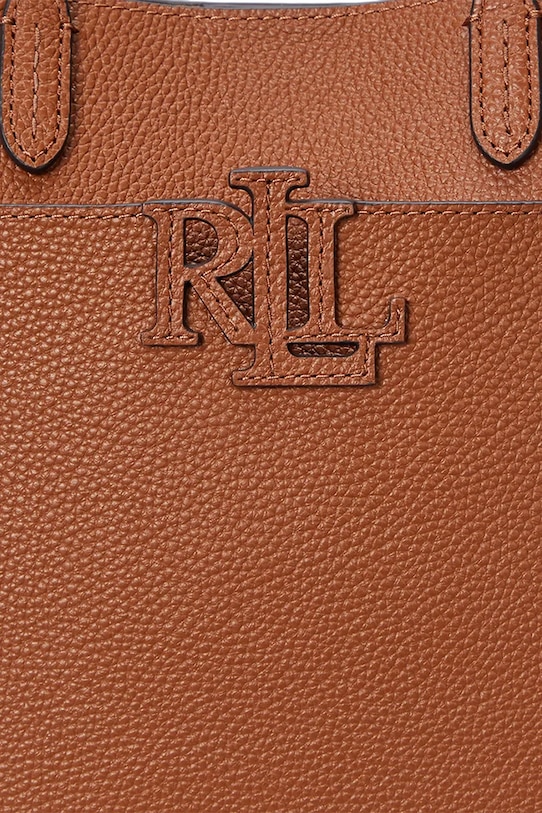 Кожаная сумочка Lauren Ralph Lauren 431966760 коричневый